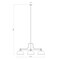 Z-Lite Melange Billiard, 3-Light, 13 In.W x 51.25 In.L x 21.5 In.H, Matte Black/Matte Black 725-3MB-D13MB - alternate 8